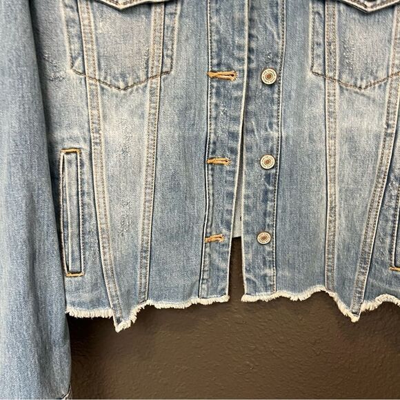 KanCan WILSON DENIM JACKET - Picture 10 of 15
